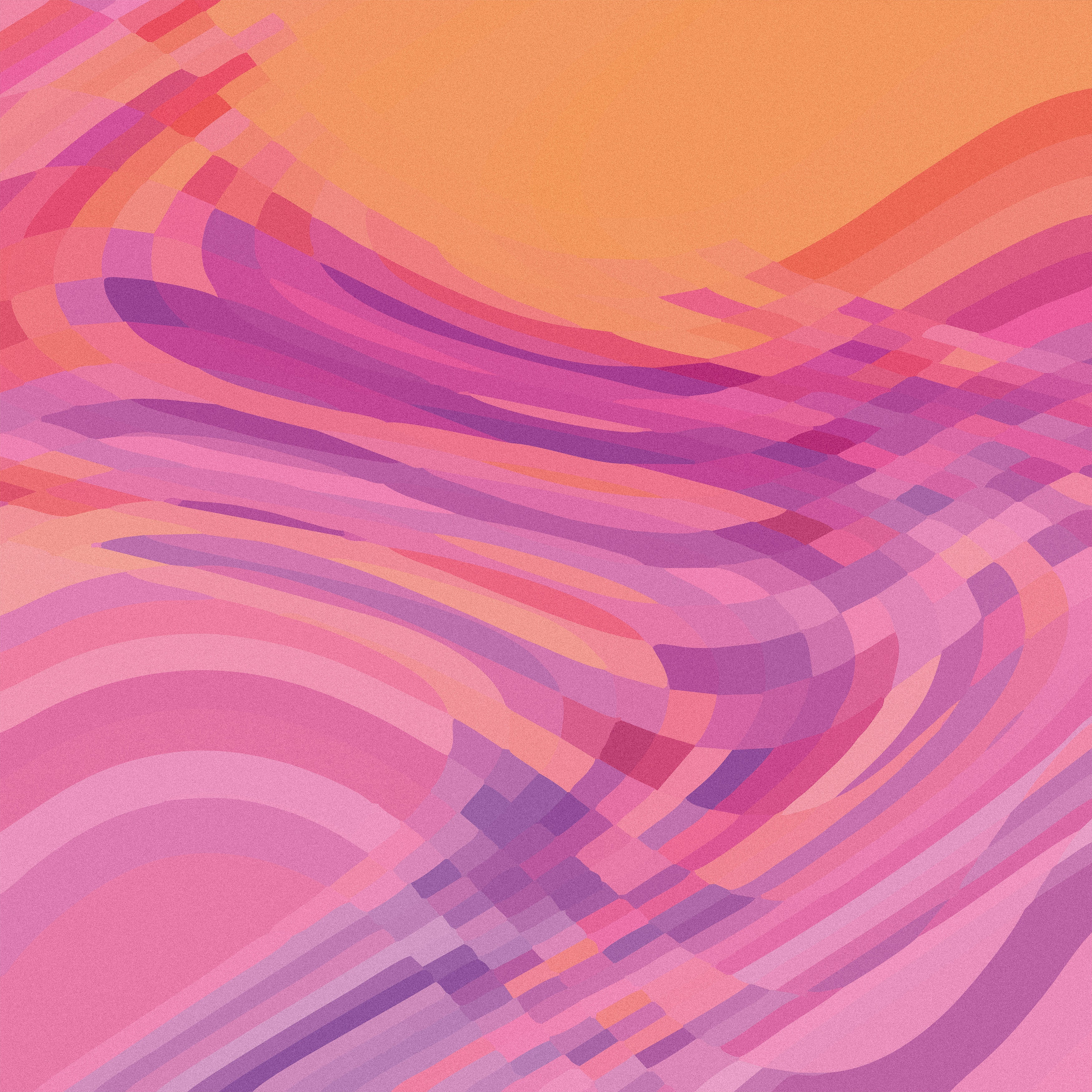 The Sky Turns Rose   السماء تصير ورديّة